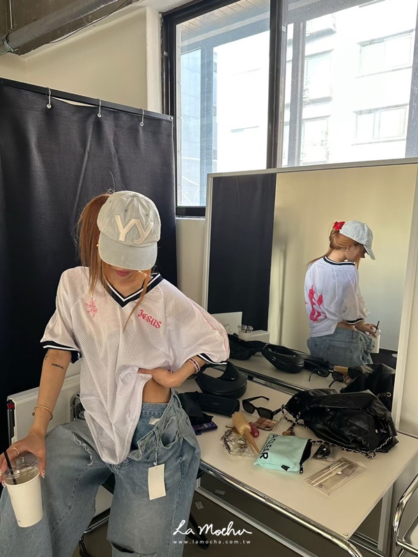 涼感布棒球長版上衣